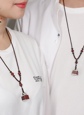 瑜逸棠银饰项链女吊坠定情信物