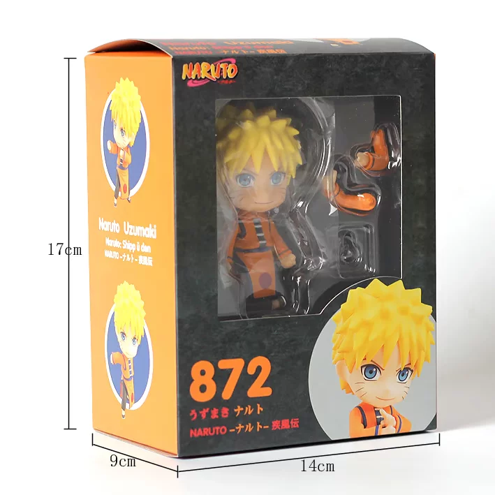 GSC глина NENDOROID W Naruto Naruto Blasting Naruto 872#g g q версия кукла рукa