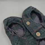 Шерстяной демисезонный удерживающий тепло жилет, пиджак классического кроя без рукавов, бюстгальтер-топ