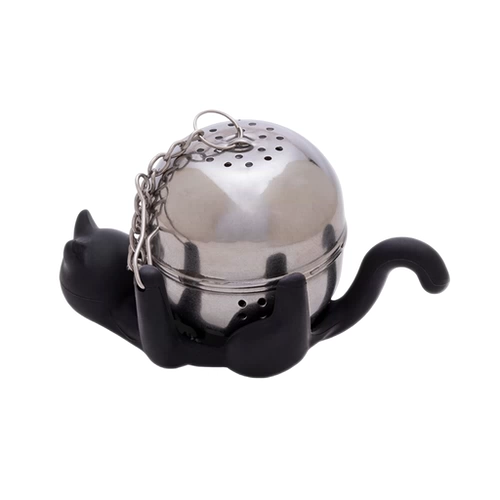 Peleg Design Kitten Tea Filter Cattea Creative из нержавеющей стали чайные листья