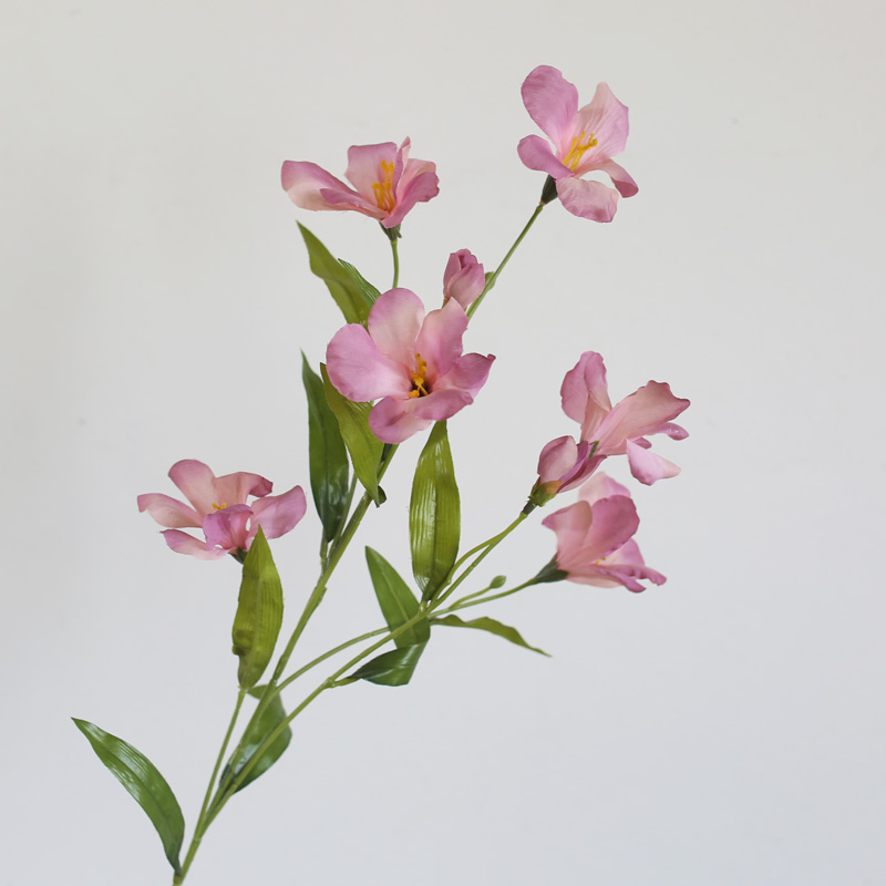 【油桐花】仿真蓝色花材自然复古风家居装饰花艺造景空间布置花 - 图2