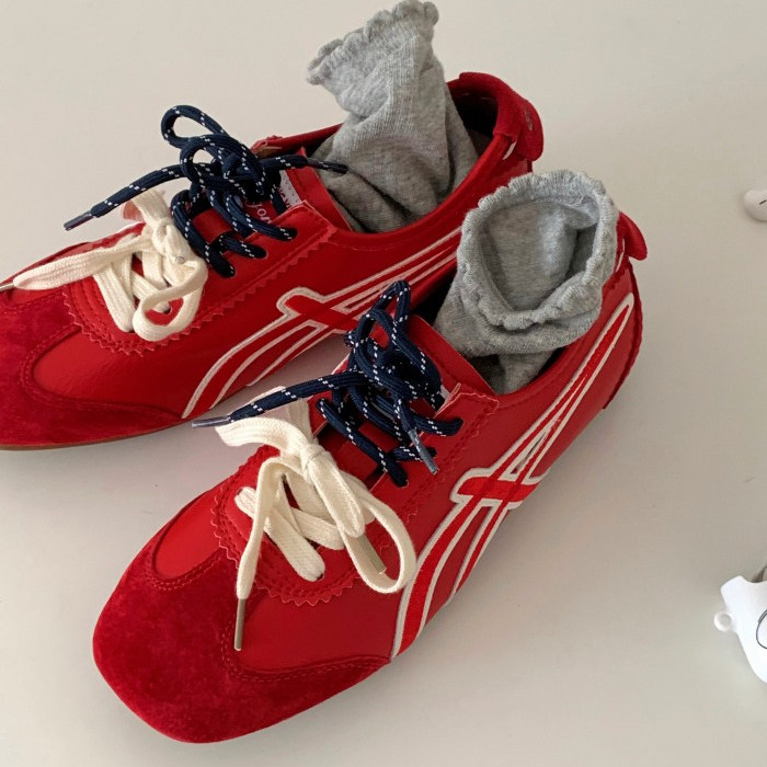 Opening自制女鞋复古方头德训鞋百搭洋气网红miu风时髦小红鞋舒适 - 图2