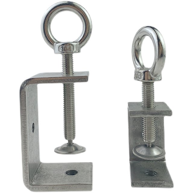 Galvanized tiger clip full size