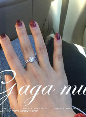 欧美复古罗马水晶戒指60分半克拉