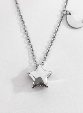 钛钢打开项链宠物纪念装毛发东西