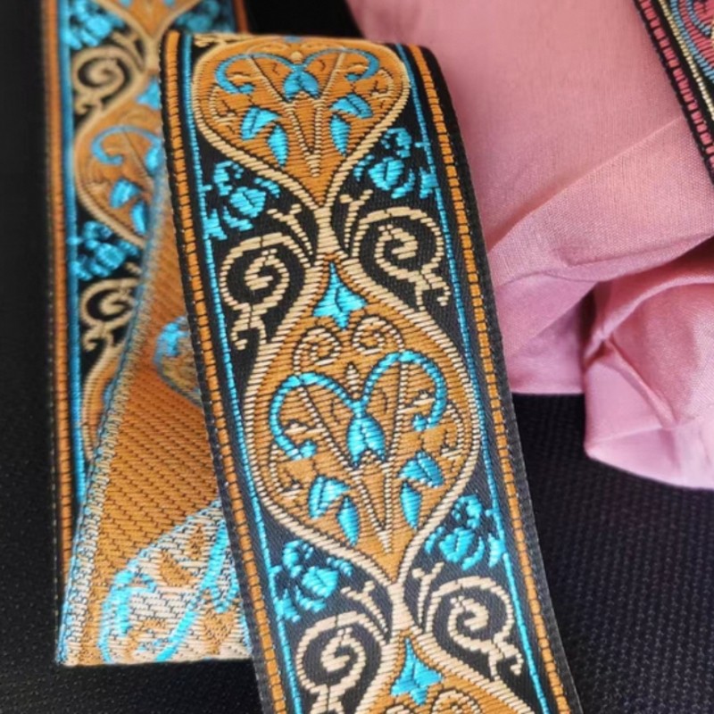 3cm wide ethnic style lace ribbon DIY clothing decoration home fabric curtain decoration accessories clothing and pants extension