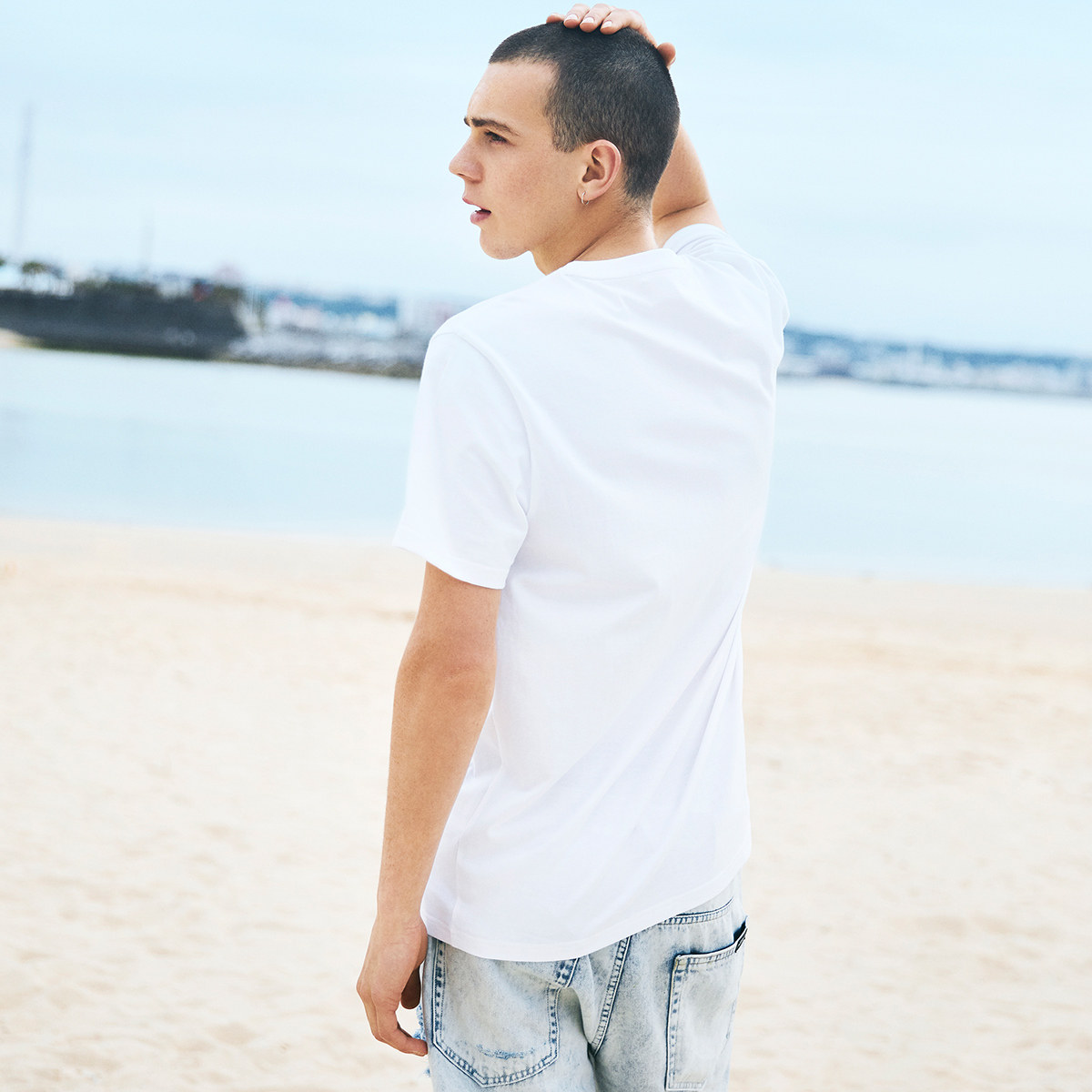 马克华菲短袖男士夏季新款植绒t恤 马克华菲T恤