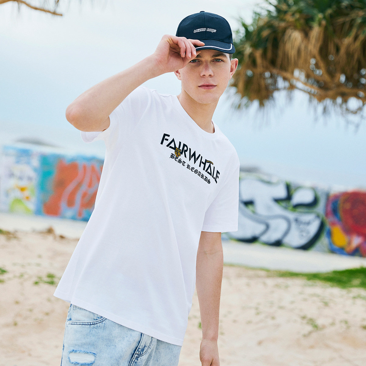 马克华菲短袖男士夏季新款植绒t恤 马克华菲T恤