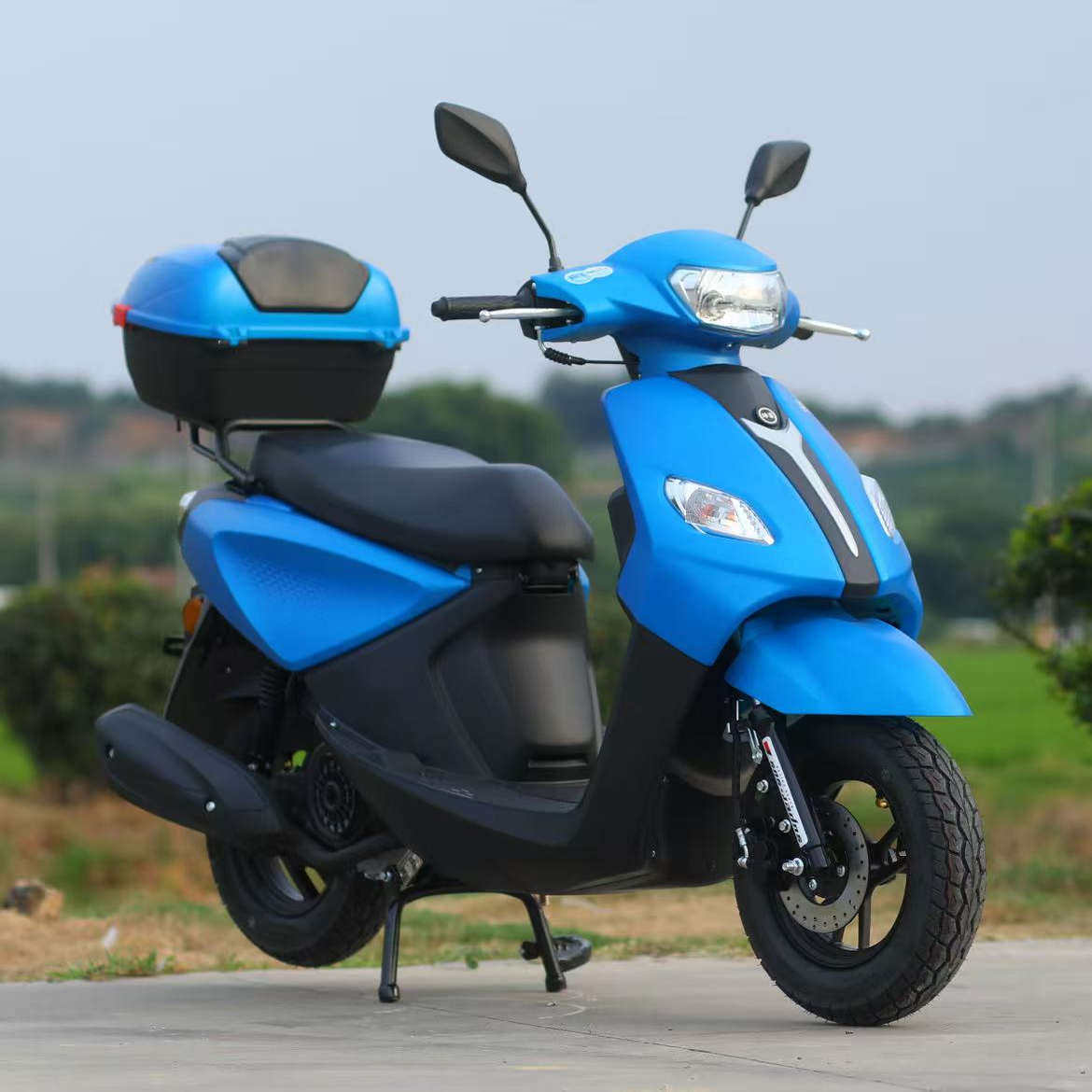 全新巧格JOG踏板摩托车国四电喷125CC可上牌燃油男女通用外卖省油 - 图2