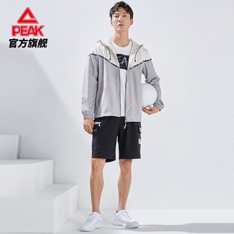 R 2020 匹克运动风衣男休闲宽松外套 新款连帽风衣男舒适运动服休闲 R 2020 匹克运动风衣男休闲宽松外套 新款连帽风衣男舒适运动服休闲
