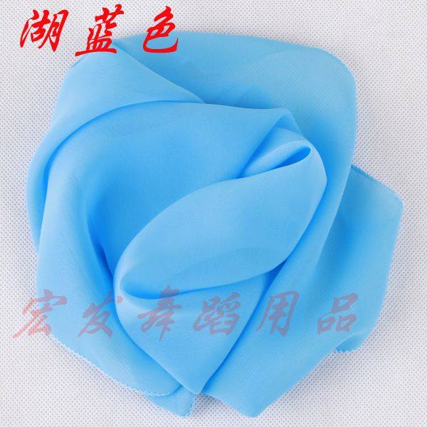 舞蹈道具丝帕手帕方巾雪纺丝巾手绢舞蹈纱巾舞台表演手帕_虎窝淘