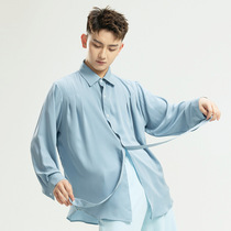 Dance Shirt Practicing with loose blouses with long sleeves jazz dance linings