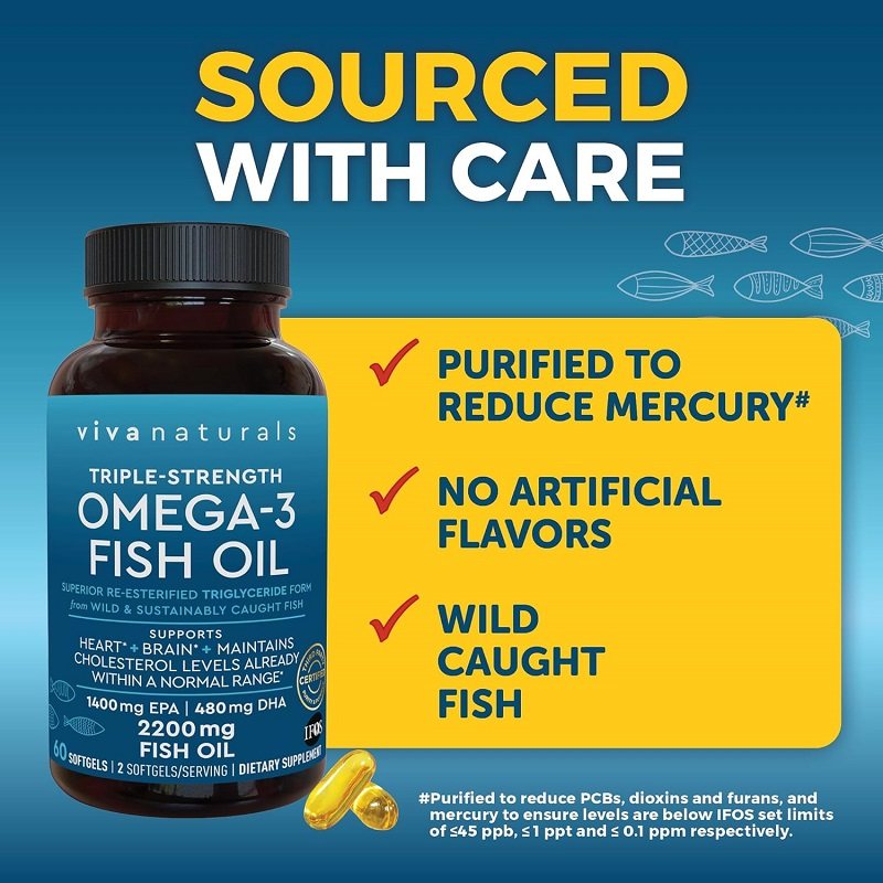 美国Viva Naturals成人深海鱼油omega3欧米伽软胶囊60粒,淘宝优惠券,粉丝福利购,淘宝优惠卷