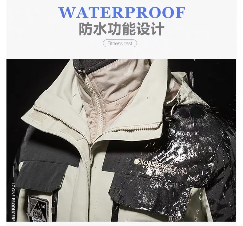 西藏户外冲锋衣女韩国潮牌两件套三合一可拆卸防水滑雪登山服男 西藏户外冲锋衣女韩国潮牌两件套三合一可拆卸防水滑雪登山服男