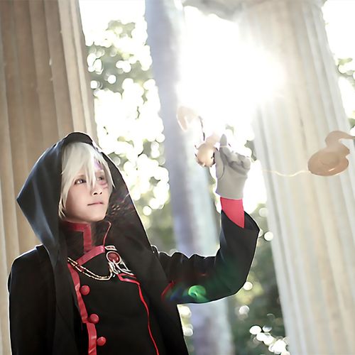 驱魔格雷少年亚连沃克cos服 黑色教团cosplay服装男 全套现货促销 - 图2