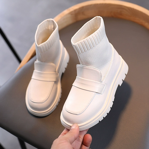 Martens, демисезонные ботинки, утепленные детские туфли, носки, короткие сапоги, коллекция 2023