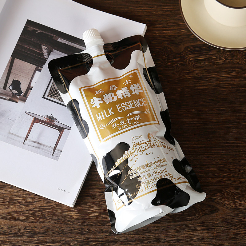 威爵士牛奶世家 香薰柔顺奶疗素水疗素护发素LPP发膜900ml - 图3
