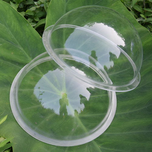 定制各种尺寸半球灯罩半圆球透明防尘罩食品展示空心罩灯罩 - 图2