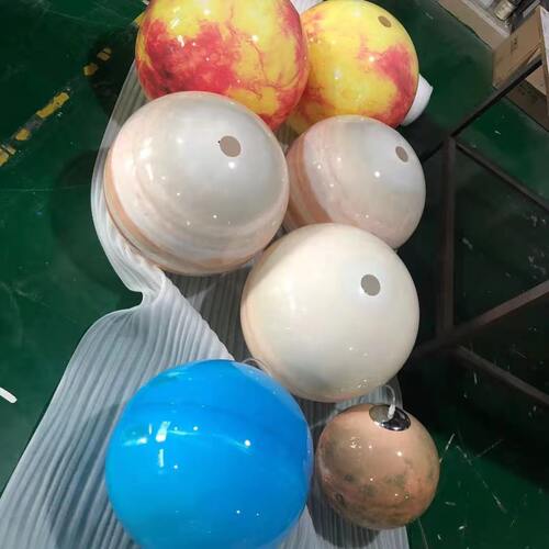 专业生产亚克力星球仪 主题装饰吊灯九大发光星球主题吊灯 - 图1