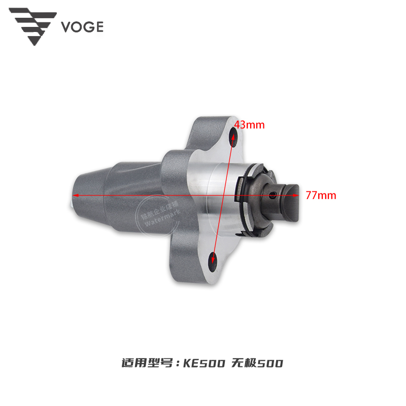 升级版 无极525R DS AC摩瑞 凯越500X恒舰 隆鑫KE500发动机张紧器 - 图2