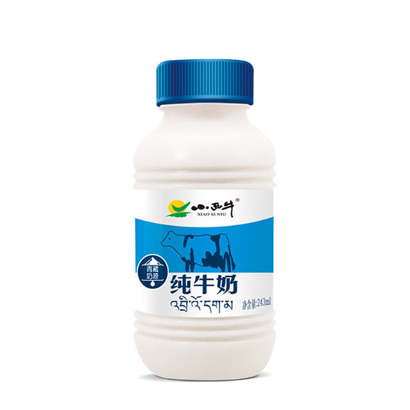 小西牛纯牛奶243ml*12瓶整箱青海青藏奶源高原奶源保持杀菌生牛乳 - 图3