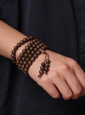 海南莺歌绿奇楠沉香手串