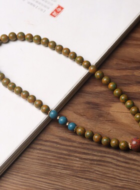 七彩敦煌双圈手串非遗古法