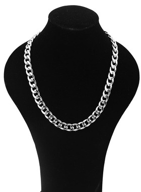 潮人王一博同款男女不锈钢项链