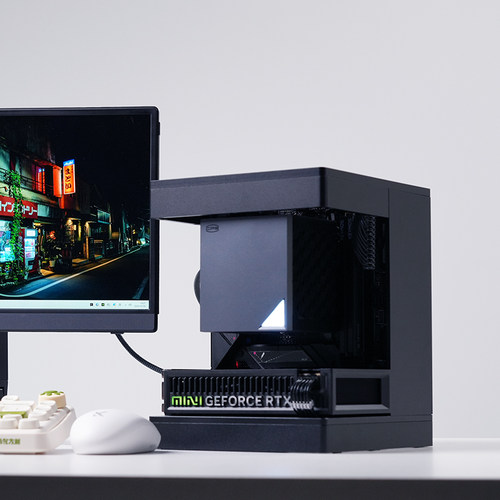 TiYing态影s1 9800X3D RTX5070mini 铝合金itx小海景台式电脑主机 - 图1