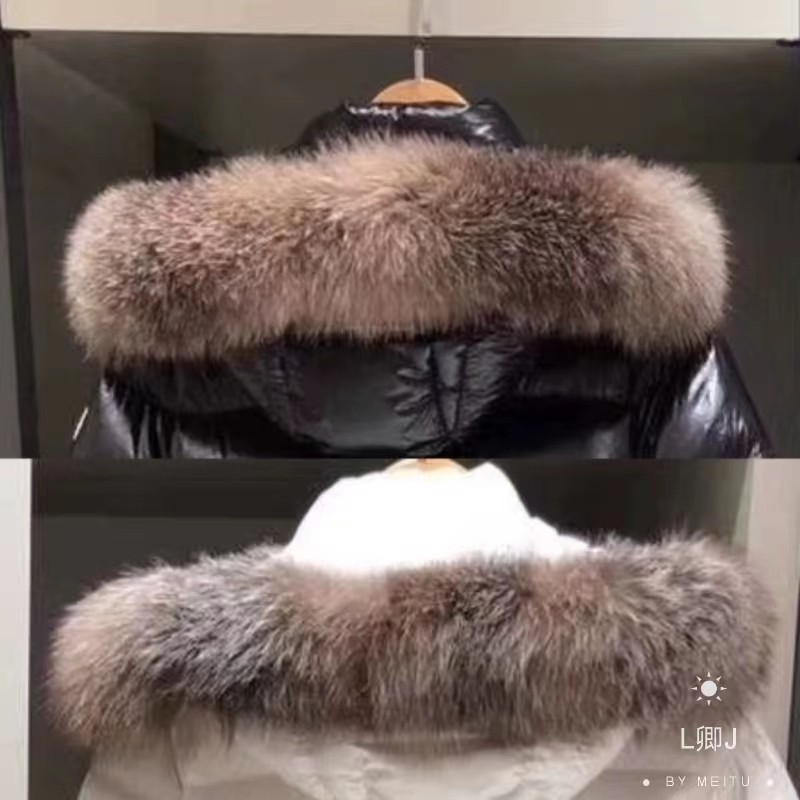 银兰狐毛领定制蒙口羽绒服真毛领单卖芬兰银霜狐大毛领定做,淘宝优惠券,粉丝福利购,淘宝优惠卷
