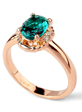 本命年红宝石戒指开运椭圆形