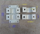 Hook hoop fixing bracket Hikang galvanized plate thickened plastic spray