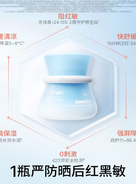 海龟爸爸儿童面霜春夏季防晒滋润肤补水保湿蓝胖子特护霜婴儿正品