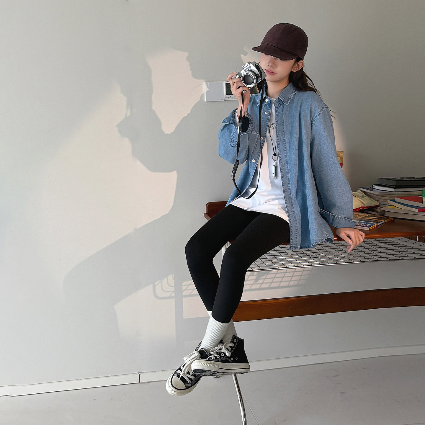 【魔法裤】初中生女瑜伽裤2026春装新款青少年高弹紧身打底长裤子,淘宝优惠券,粉丝福利购,淘宝优惠卷