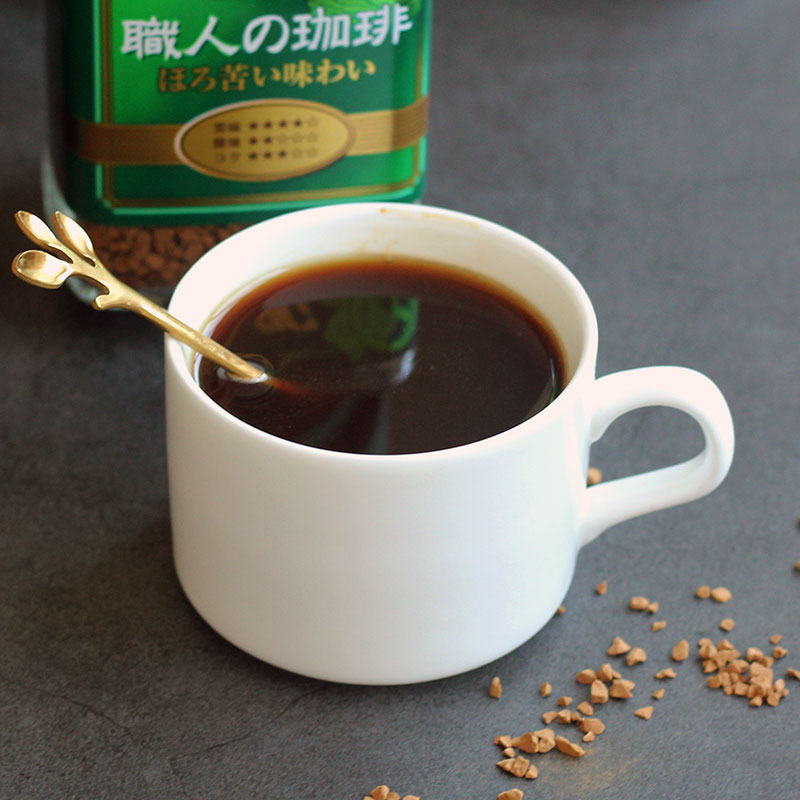日本进口UCC职人咖啡粉绿瓶90g速溶纯咖啡黑咖啡粉无添加蔗糖 - 图2
