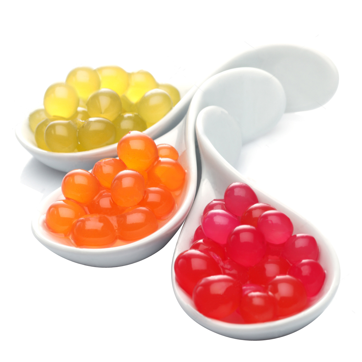 爆爆蛋 芒果风味爆爆珠奶茶餐饮辅料用 1.2kg\/桶 奶茶粉原料批发