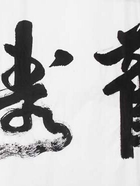 观涛办公室客厅书房挂字画