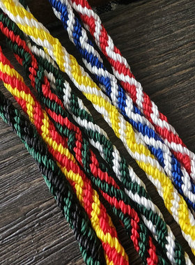 西藏手工编织九眼不灭手绳金刚绳