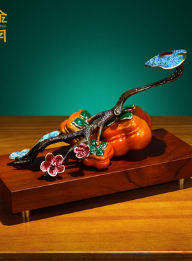 铜金岁月源头生产事事如意铜雕铜器工艺品摆件商务礼品