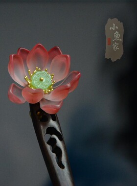 簪子乌木原创设计风头饰品
