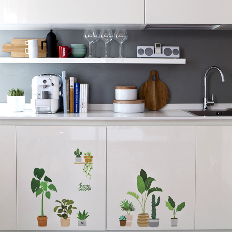 卫生间贴纸防水玻璃贴纸柜门柜子洗手台马桶墙贴画淋浴房贴画田园,淘宝优惠券,粉丝福利购,淘宝优惠卷