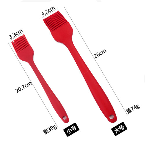 威塔 商用厨房烘焙用品油刷硅胶面包烧烤酱刷耐高温料理硅胶刷 - 图2