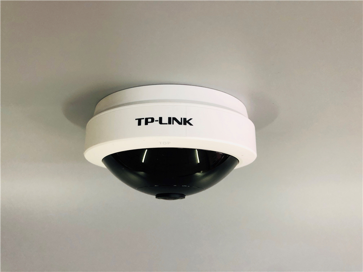 TP-LINK 全景无线摄像机360度500万超清家用红外夜视监控IPC55AE - 图1