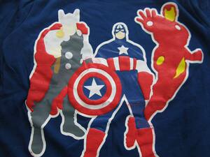 包邮儿童男童男孩深蓝色英雄联盟卡通长袖T恤长裤套装 大童6-12岁