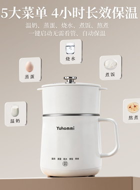 多功能电热杯热牛奶一人电煮杯