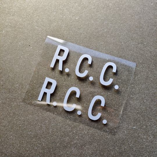 RAPHA RCC road bike rack decorative waterproof sticker