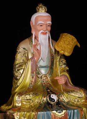 树脂太上老君中式家用桌面摆件