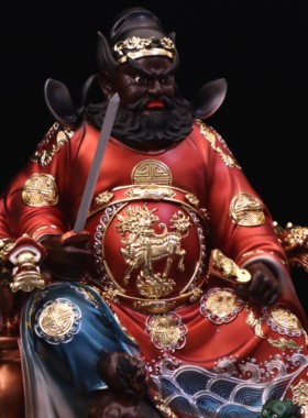 树脂祝福中式家用钟馗摆件