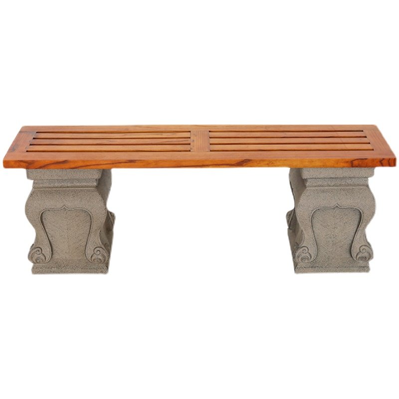 户外摆件实木花架中式庭院花园布置装饰造景人造石敦阳台花盆底座,淘宝优惠券,粉丝福利购,淘宝优惠卷