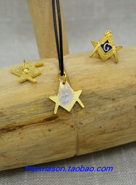 欧美共济会男女款百搭饰品吊坠